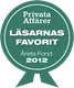 Läsarnas favorit 2012